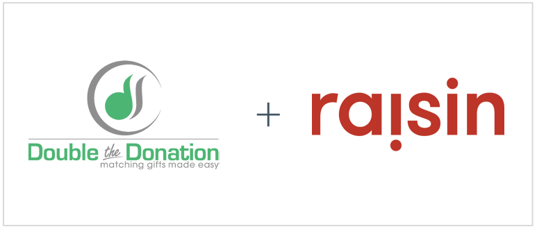 Double the Donation Integration with raisin